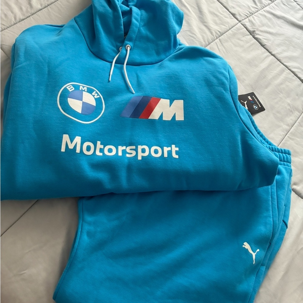 Blue/red/white Puma Motorsport BMW jogging set size men’s 3xl